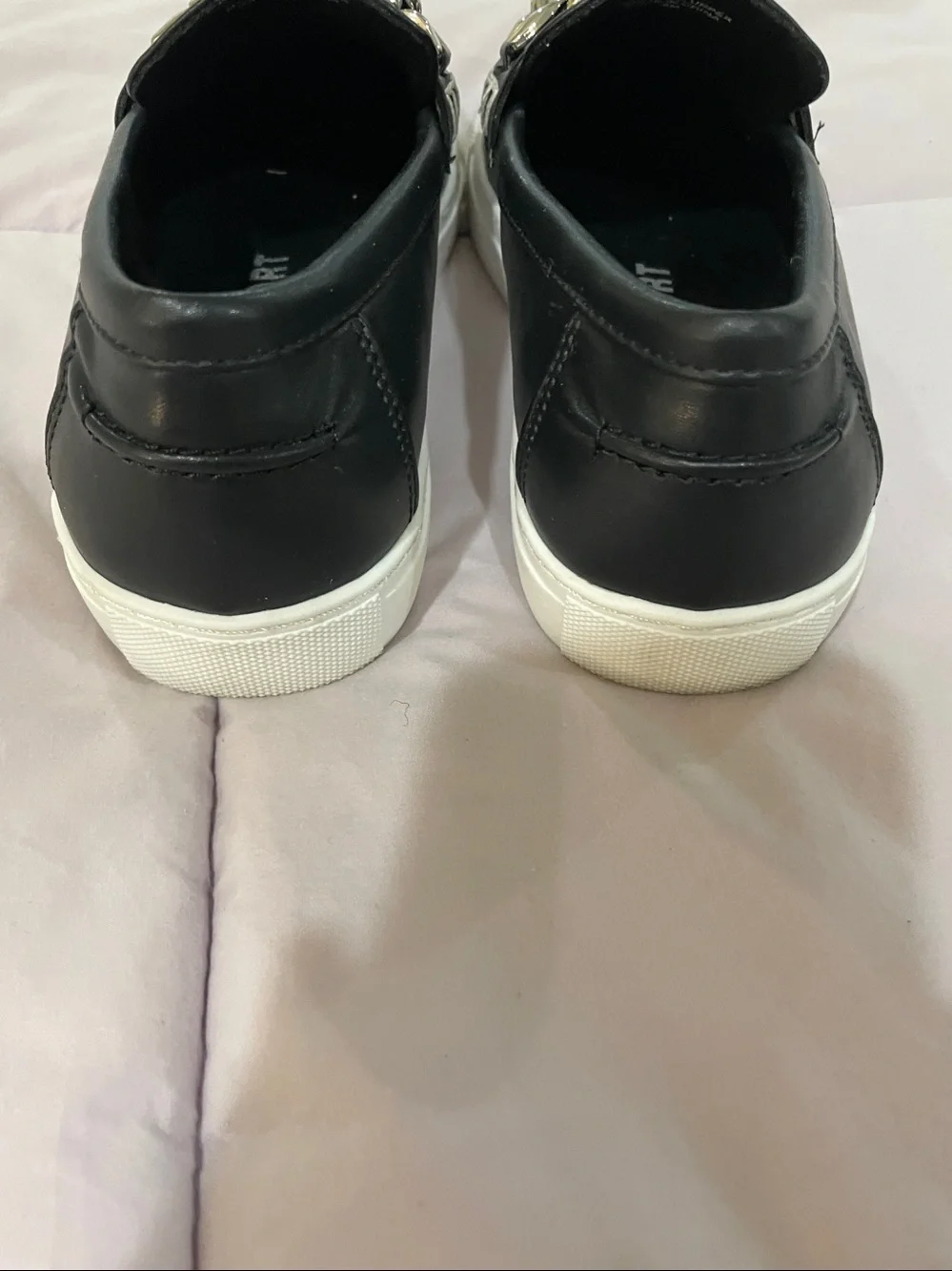 J/SLIDES Black Slip-On Sport Shoe